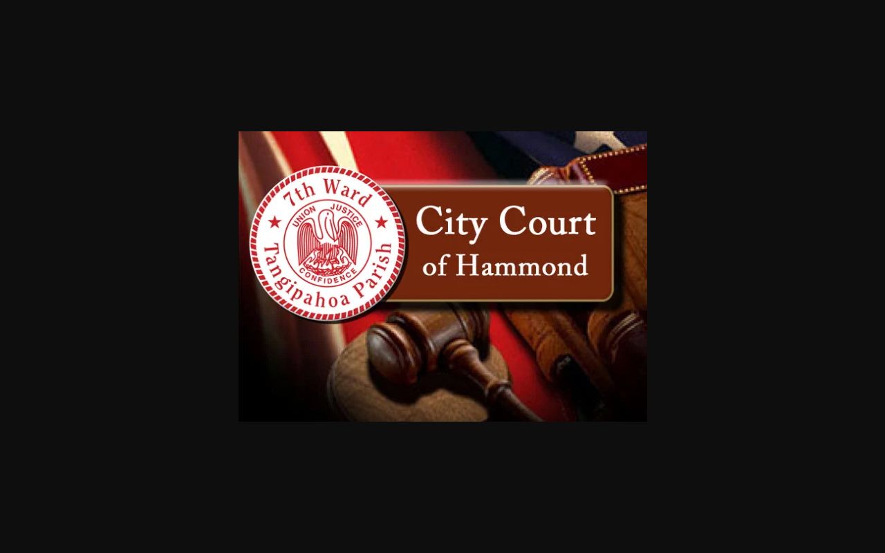 Hammond criminal records information through Hammond City Court